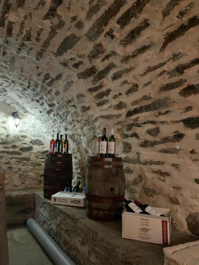 Εννεα Μουσεσ Παραδοσιακός Ξενώνας Velvendósz Kültér fotó